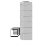 Бетонный столбик «кубик» 400х400х2000 мм